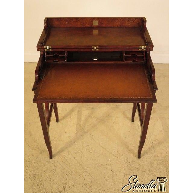 Theodore Alexander Model 7105239 Mahogany Flip Top Campaign Desk Chairish