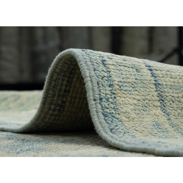 Textile Turkish Oushak Rug 4'2" x 6'2" #17898 For Sale - Image 7 of 8