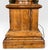 Antique Victorian Converted Brass Column Lamp on Wood Base With 1786 Plaque For Sale - Image 11 of 17
