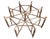 1970s 1970s Attributed to McGuire Mid Century Bohemian Modern Octagonal Bamboo Glass Dining Table 74" For Sale - Image 5 of 18