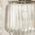 Mid-Century Modern Mid-Century Modernist Diamond Form Hand-Blown Murano Quadretti Glass Sconces For Sale - Image 3 of 8