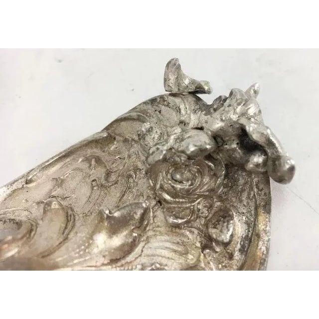 Wine Kaser & Walter 800 Silver Bottle Cannon / Wine Bottle Holder For Sale - Image 8 of 11