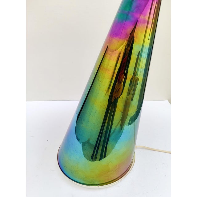 Large Murano Glass Table Lamp by Gambaro and Tagliapietra, 1980s For Sale - Image 6 of 12