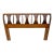 Mid-Century Modern Kent Coffey Perspecta Walnut & Rosewood Full/Queen Headboard For Sale