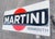 Vintage Martini Vermouth Sign, 1960s For Sale - Image 6 of 8