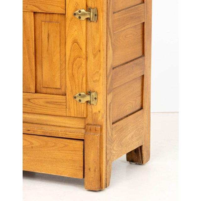 American Oak Ice Box Chest For Sale - Image 4 of 7