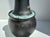 An expressive, sculptural studio ceramic vase by the renowned German ceramic artist Ulli Wittich-Großkurth, created in her...