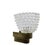 Gold Rostrato Murano Glass and Brass Wall Lamp by Ercole Barovier for Barovier & Toso, Italy, 1940s For Sale - Image 8 of 13