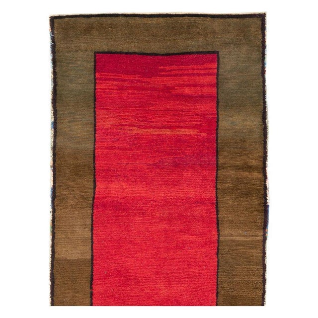 A vintage Turkish Anatolian long runner handmade during the mid-20th century. Measures: 4' 1" x 25' 7".
