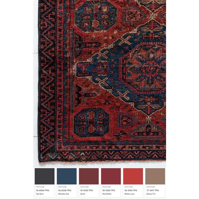 Antique Soumak Scatter Rug For Sale - Image 11 of 11