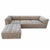 Brown Cocoa Upholstered Sofa For Sale - Image 8 of 16