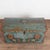 Early 19th Century Original Swedish Dome Top Hand Painted Blue Pine Trunk Dated 1826 For Sale - Image 5 of 18