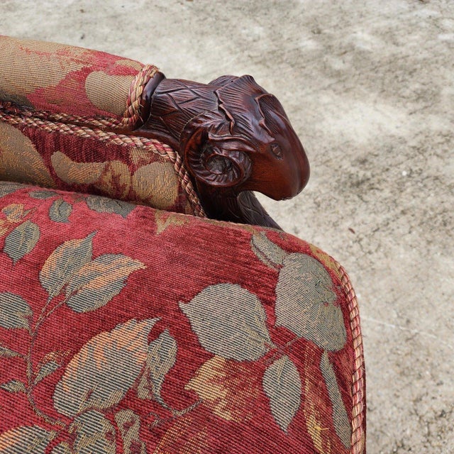 Library Reading Lounge Chair by Key City Furniture For Sale - Image 9 of 12