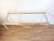 Console in Acrylic Glass and Gold Metal, 1980s For Sale - Image 9 of 9
