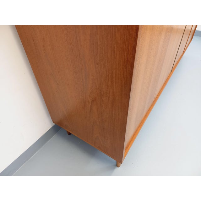 Mid-Century Scandinavian-Style Teak Wardrobe, 1960s For Sale - Image 6 of 16