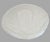 Late 20th Century Round Table With Designer Chinoiserie Silk Embroidered Tablecloth Set With Custom Glass Top For Sale - Image 5 of 7