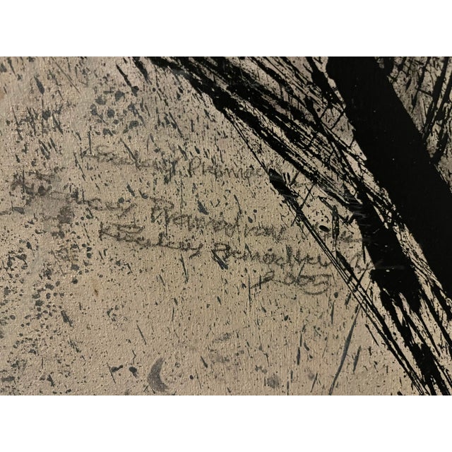 2000 - 2009 2003 Acrylic on Canvas Raging Horse Painting by Indian Artist Kisalay Pramodray Vora For Sale - Image 5 of 7