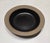 1970s 21-Piece "Rim" Collection of Black Vintage Heath Tableware For Sale - Image 9 of 14