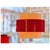 Striking Danish pendant lamp produced in the 1980s. The design combines a translucent white cylindrical diffuser with a...