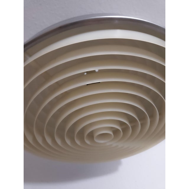 Mid-Century Modern Chrome Pendant Lamp, Germany, 1970s For Sale - Image 6 of 7