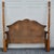 Vintage Solid Oak Queen Bed Poster Headboard Footboard Carved Shell Traditional For Sale - Image 15 of 16