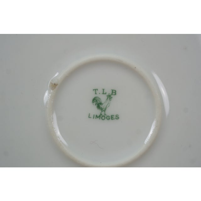 11 Antique Art Deco TLB Limoges Touze, Lemaître Frères & Blancher Plates For Sale - Image 6 of 11