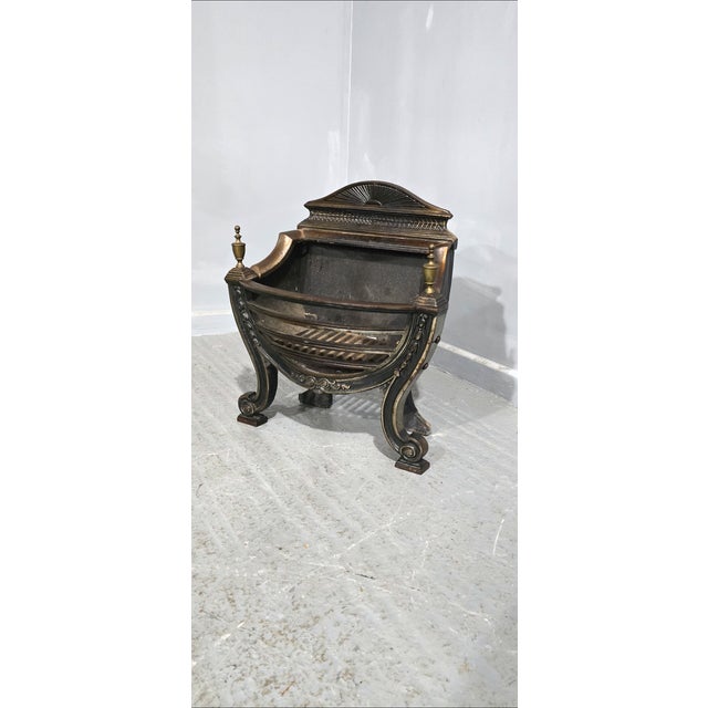 1920s English Regency Cast Grate, 1920 For Sale - Image 5 of 8
