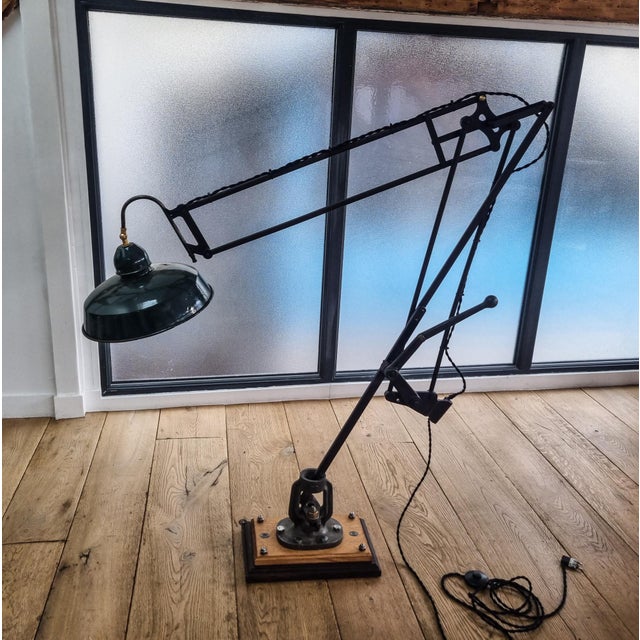 Model 167 Architectural Lamp, 1920s For Sale - Image 6 of 18