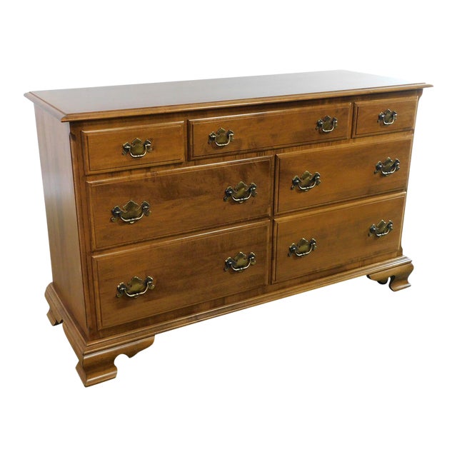 Ethan Allen Heirloom Solid Maple Dresser Chairish