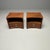 Paul Frankl, Mid-Century Modern, Concave Nightstands, Walnut, Brass, USA 1950s A stunning pair of Paul Frankl for John...