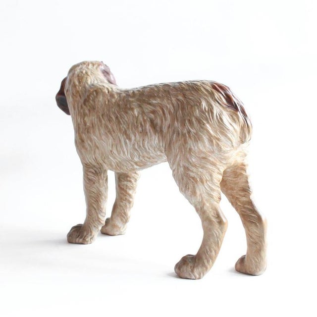 Wood Carved Wood Dog, 1890s For Sale - Image 7 of 13