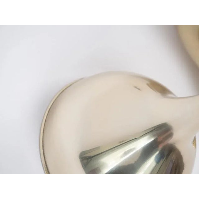 Metal Danish Silhouette Lamps by Jo Hammerborg for Fog Og Morup, 1977, Set of 2 For Sale - Image 7 of 8