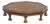 Vintage Indian Teakwood Octagonal Bajot Table For Sale