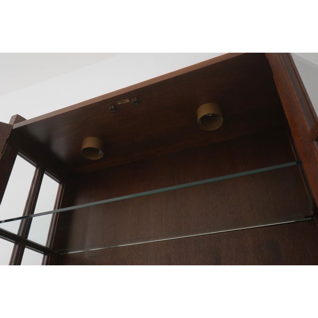 Stickley Mission Oak Arts & Crafts Bookcase For Sale In Philadelphia - Image 6 of 17