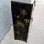 Wood Vintage Chinese Black Lacquered Hand Painted Cabinet For Sale - Image 7 of 11