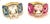 Pink Christina Addison Elegant Pink Topaz and Peridot Ring With Gold Rope Twist Border For Sale - Image 8 of 12