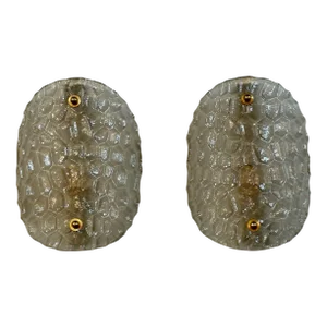 Pair of Modern Turtle Fume Sconces