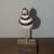 Hand-Carved Killdeer Shorebird Sculpture — Signed Folk Art Wood Carving, 6.5" For Sale - Image 4 of 7