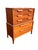 Johnson-Carper Mid-Century Modern Walnut Highboy Dresser A beautifully designed mid-century modern highboy dresser by...