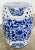 Vintage Chinoiserie Ceramic Lotus Garden Stool For Sale - Image 4 of 8