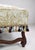 Late 19th Century Antique French Ottoman, Os De Mouton, Hand-Carved Oak, Louis XIV Style For Sale - Image 5 of 8