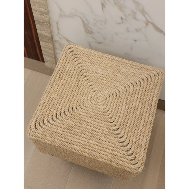 Textile Christian Astuguevieille Louxac Stool For Sale - Image 7 of 9