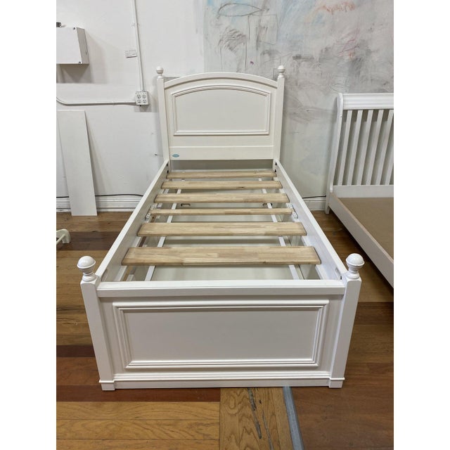 Design Plus Gallery presents a Twin Size Trundle bed Frame by Cafe kids. A clear lacquer finish for easy cleaning and is...
