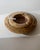 This vintage onyx ashtray from the 1980s is a striking example of sculptural modernist design with a bold Brutalist...