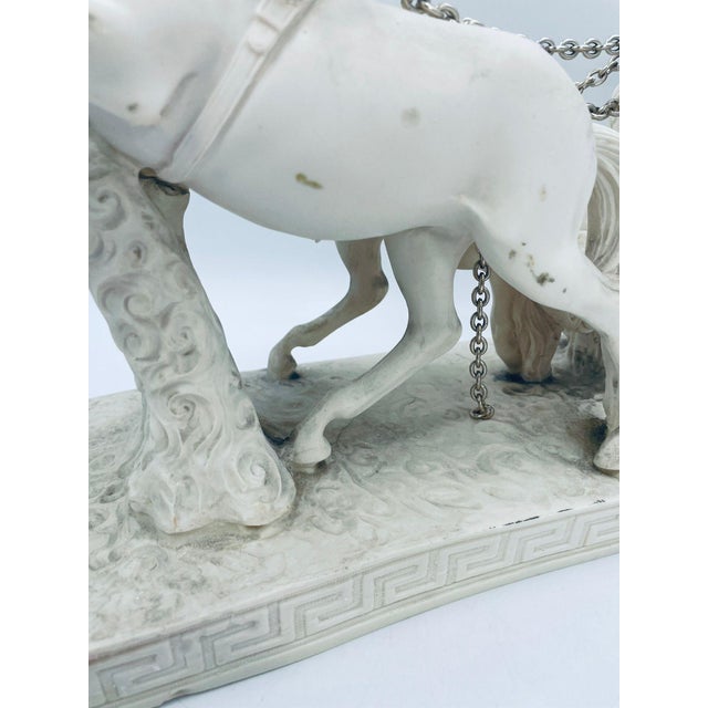 Italian Alabaster Sculpture from A. Santini, 1970s For Sale - Image 9 of 13