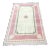 Vintage Traditional Turkish Handmade Beige and Pink Rug For Sale