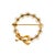 Early 21st Century Vintage Mikimoto 18k Yellow Gold Pearl Wreath Brooch For Sale - Image 5 of 6
