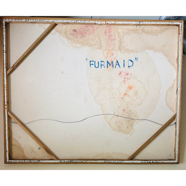 Walter Myers “Furmaid” Large-Scale Figurative Oil on Canvas, Signed and Dated 2007 For Sale - Image 11 of 11