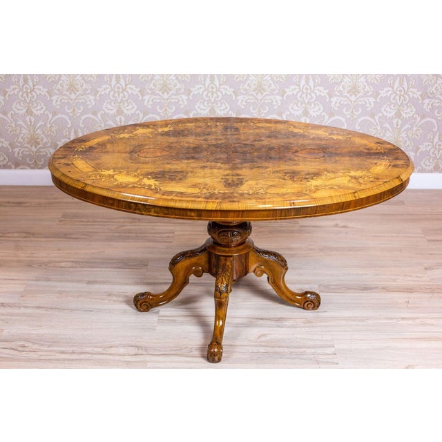 19th Century Victorian Oval Side Table Chairish