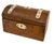 19th Century 19th Century Burl Walnut English Tea Caddy For Sale - Image 5 of 9